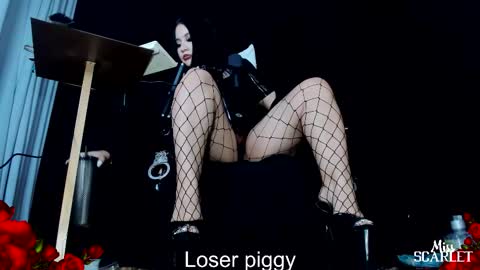 Mistress Scarlet Igmiss scarlet978 online show from 10/30/25, 11:16