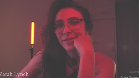 Snapshot of zarahlynch chatting on 02/12/26, 12:05 Miss Lynch Next show 2911 online show from 02/12/26, 12:05