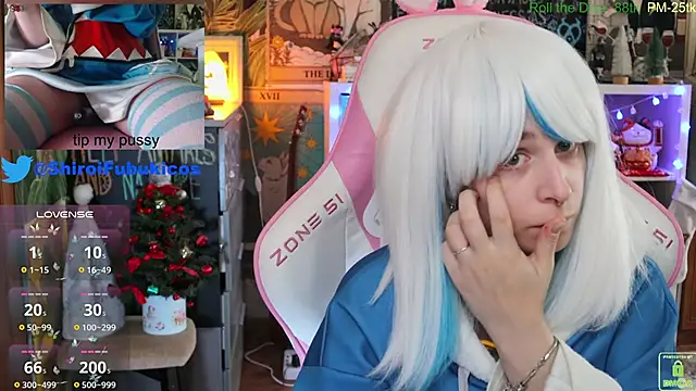 ShiroiFubuki online show from 12/12/24, 08:25