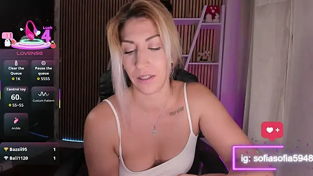 sofiah  online show from 01/17/26, 05:05