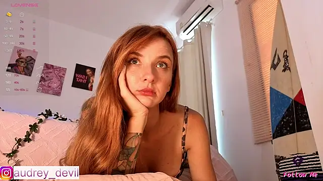 AudreyDevil online show from 03/11/26, 07:03