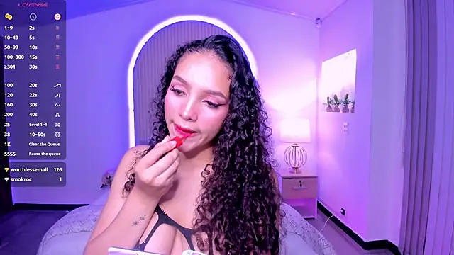 anahi curlie1 online show from 12/22/24, 07:44