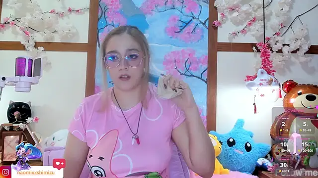 NaomiShimizu online show from 02/21/25, 11:54