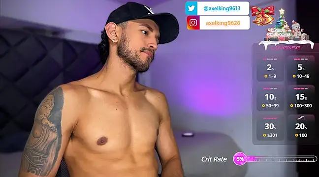 AxelKing1326 online show from 12/22/24, 09:42