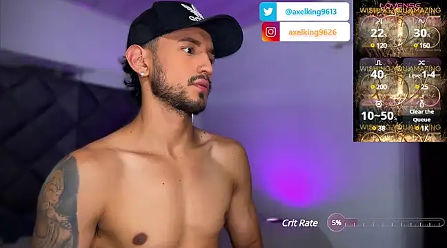 AxelKing1326 online show from 01/03/25, 01:38