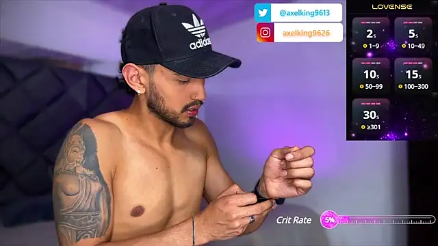 AxelKing1326 online show from 01/18/25, 09:45