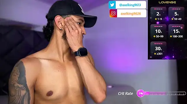 AxelKing1326 online show from 01/21/25, 09:36