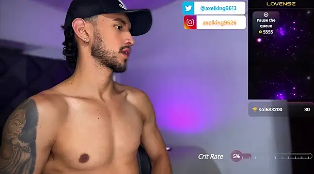 AxelKing1326 online show from 01/31/25, 12:50