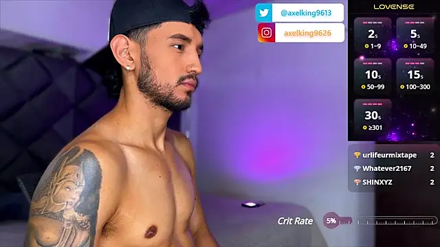 AxelKing1326 online show from 02/13/25, 01:08