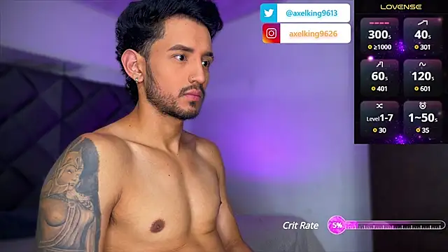 AxelKing1326 online show from 03/14/25, 01:05