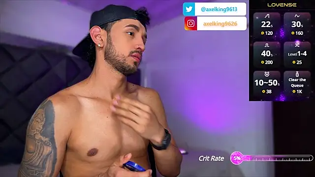 AxelKing1326 online show from 03/21/25, 09:56