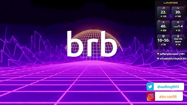 AxelKing1326 online show from 10/12/25, 09:58