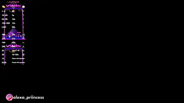 Alexa priincess online show from 02/17/25, 03:09