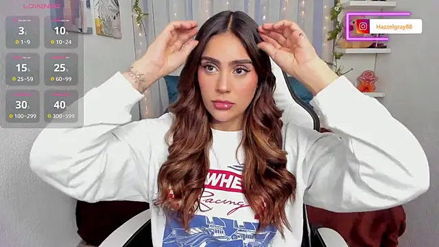 HazzelGray online show from 12/05/25, 03:30