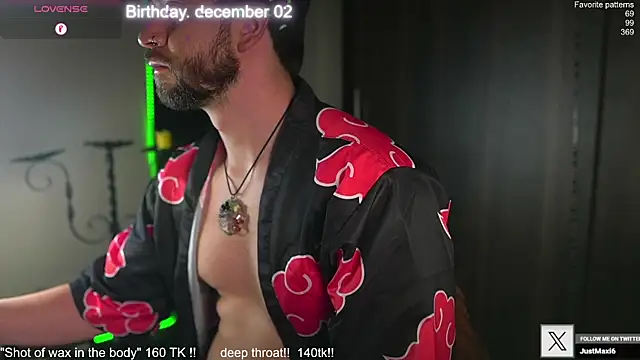 just maxii online show from 11/24/25, 12:21