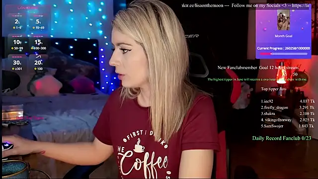 Lisaonthemoon online show from 06/14/26, 03:03
