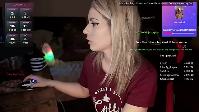 Lisaonthemoon online show from 06/17/26, 02:18