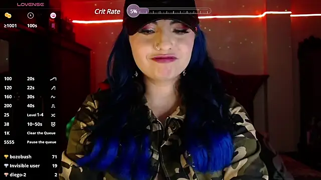 black wiidow online show from 03/07/25, 12:58