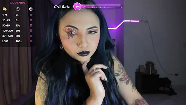 black wiidow online show from 10/10/25, 11:37