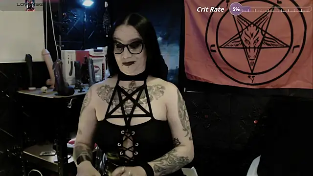 Evil Queen 666 online show from 03/21/26, 08:19