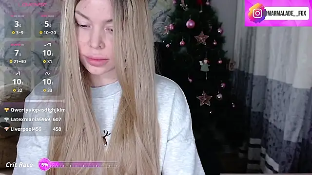 Marmalade Fox online show from 01/16/26, 04:55