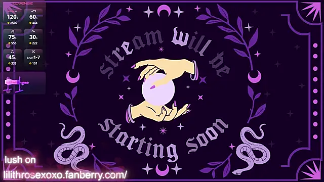 lilithrosexoxo online show from 04/19/26, 03:44