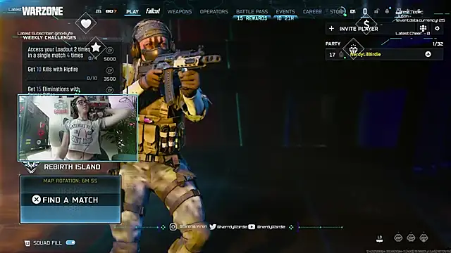 Nerdylilbirdie online show from 01/09/26, 08:54