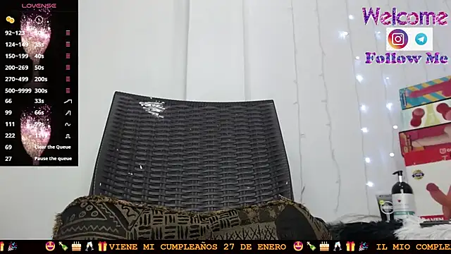 SofiaMadisson online show from 01/10/25, 04:20