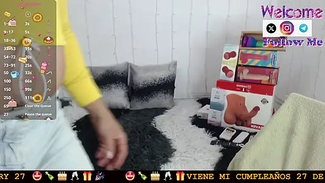 SofiaMadisson online show from 01/21/25, 01:22