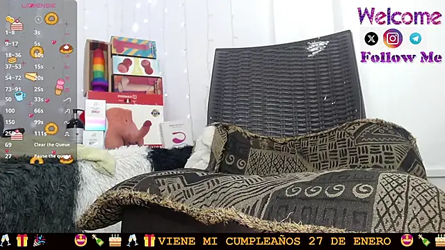 SofiaMadisson online show from 01/21/25, 07:28