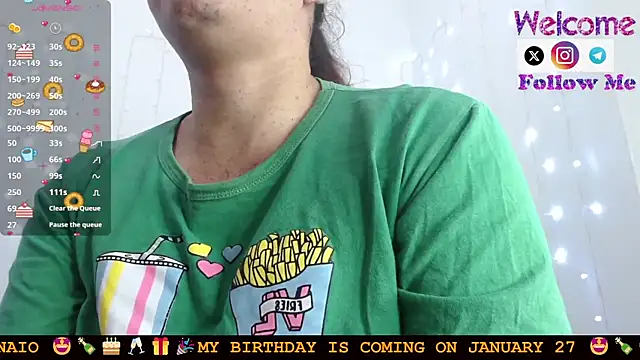 SofiaMadisson online show from 01/23/25, 01:13