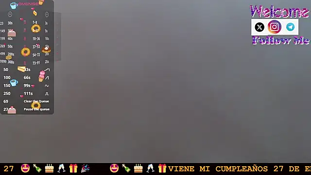 SofiaMadisson online show from 01/25/25, 02:47