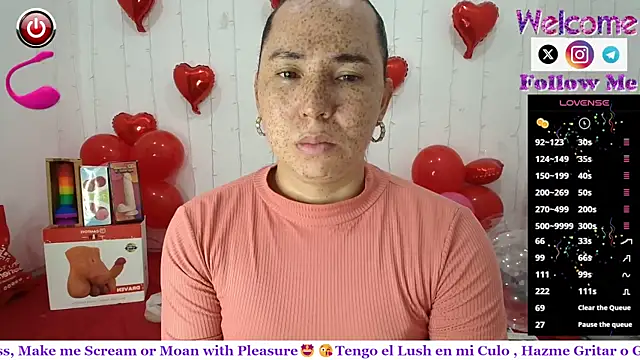 SofiaMadisson online show from 02/19/25, 01:06