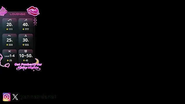 Yanna miana online show from 01/09/26, 08:06