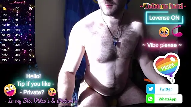 RealManHaveHairy online show from 10/20/25, 06:47