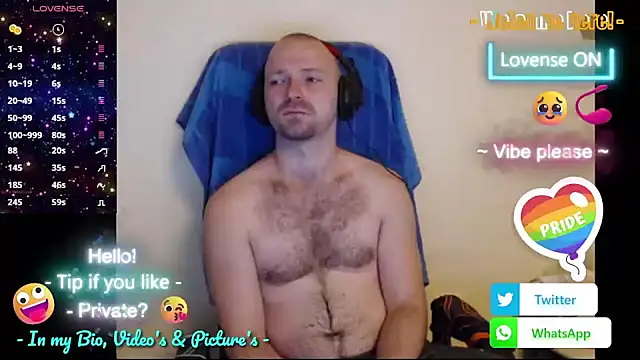 RealManHaveHairy online show from 10/27/25, 05:50