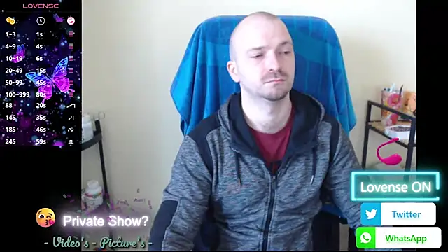 RealManHaveHairy online show from 03/15/26, 01:50