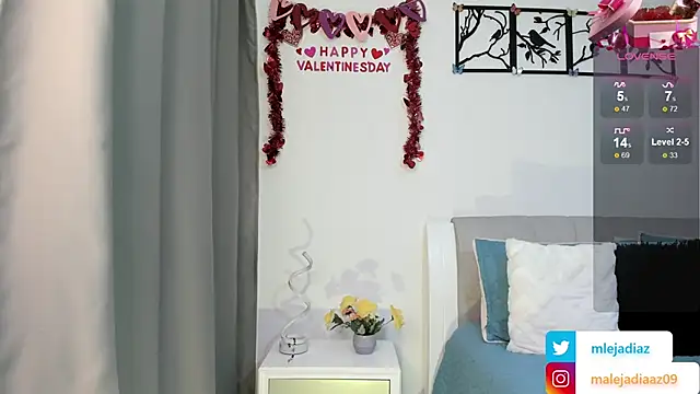 MalejaDiaz  online show from 02/14/25, 03:47