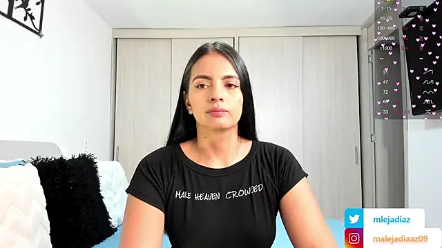 MalejaDiaz  online show from 02/21/25, 02:48