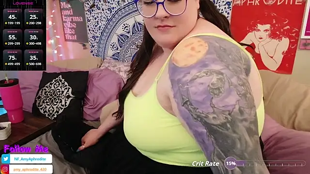 AmyAphrodite online show from 04/12/26, 04:17