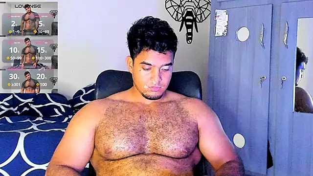 Big furry bear13 online show from 03/08/25, 06:43