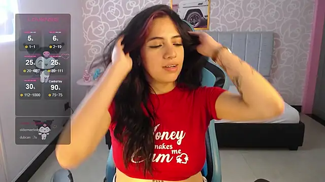 Snapshot of ninfa1_ch chatting on 01/10/25, 02:34 ninfa1 ch online show from 01/10/25, 02:34