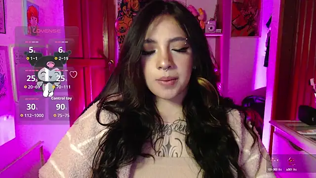 Snapshot of ninfa1_ch chatting on 10/01/25, 01:00 ninfa1 ch online show from 10/01/25, 01:00