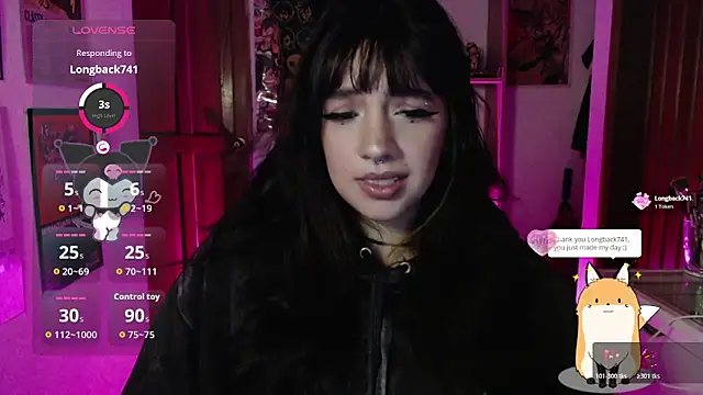 Snapshot of ninfa1_ch chatting on 10/23/25, 01:38 ninfa1 ch online show from 10/23/25, 01:38