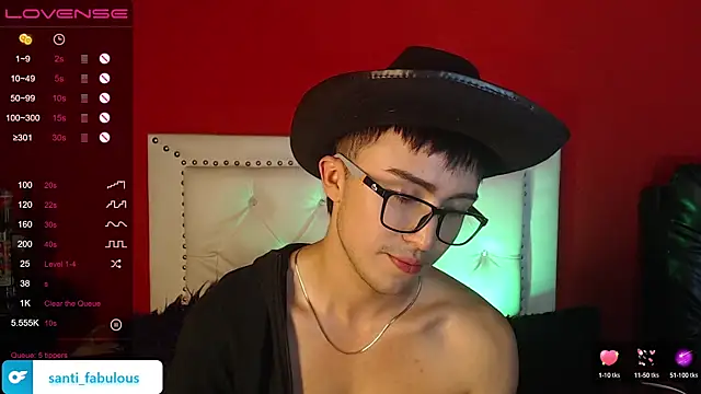 Snapshot of santi-fabulous chatting on 01/23/25, 05:56 santi-fabulous online show from 01/23/25, 05:56