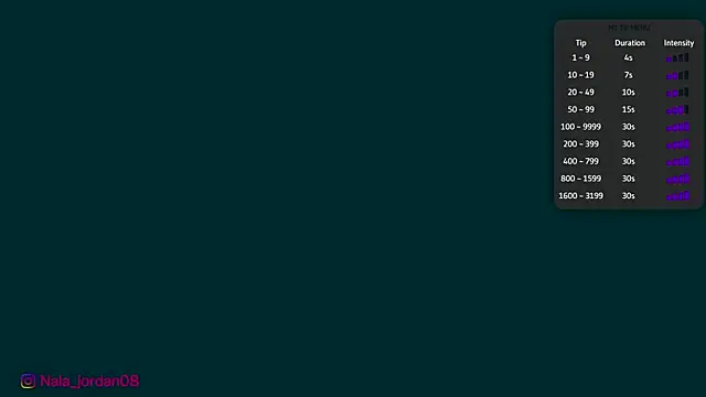 Nala j8 online show from 03/02/26, 11:06