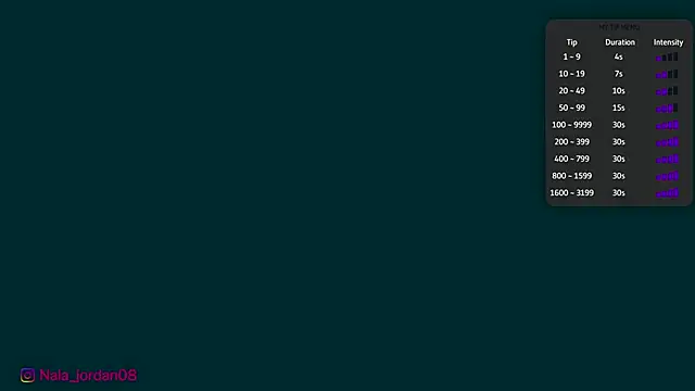 Nala j8 online show from 03/16/26, 12:31