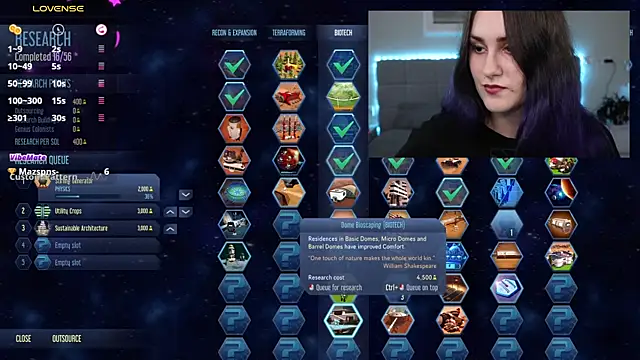 Erotic Synth Goddess online show from 09/17/25, 03:14