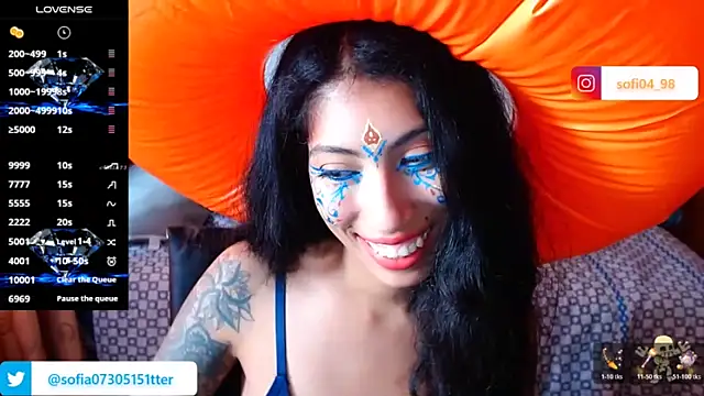 sofia rosse4 online show from 11/18/25, 09:08