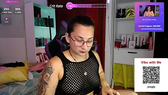 Amarantha 666 online show from 12/20/24, 12:08